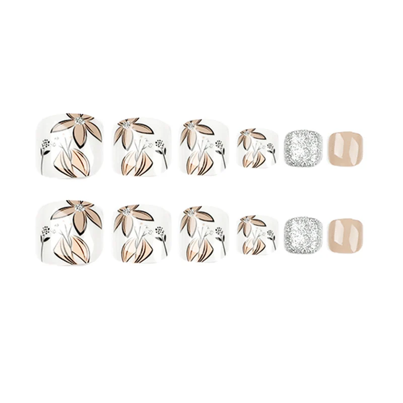 Artful Nail Art with Floral Designs Stornfield