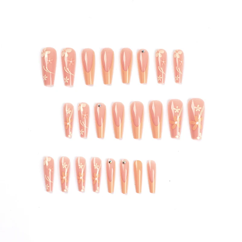 Artistic Nail Art with Floral and Creative Design Stornfield