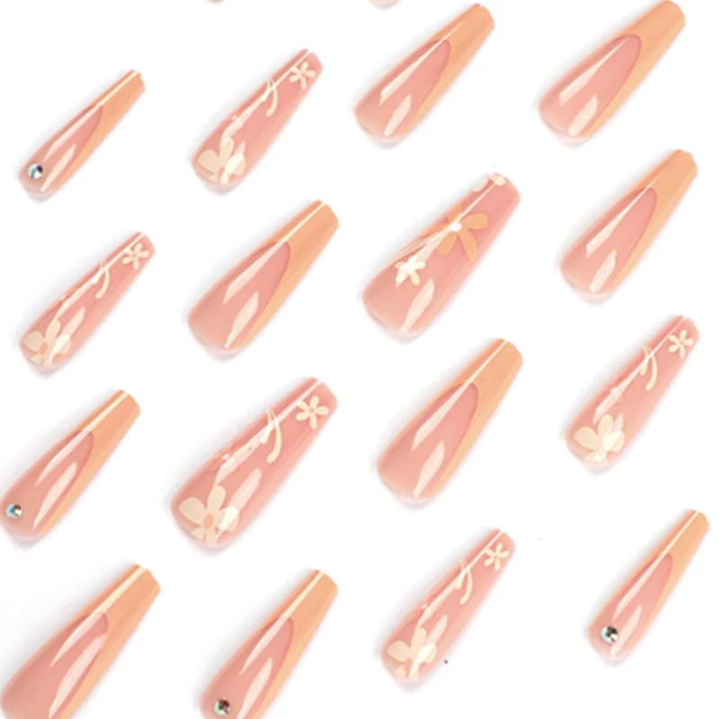 Artistic Nail Art with Floral and Creative Design Stornfield