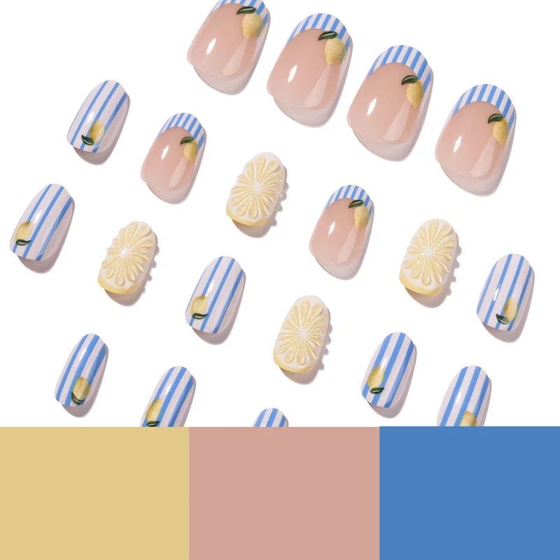 Artful Nail Art with Floral and Colorful Design Stornfield