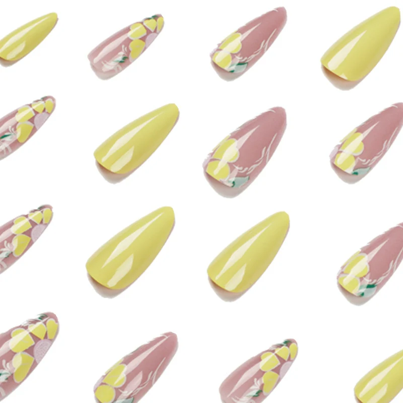 Artful Nail Art with Floral Design Stornfield