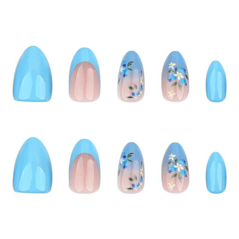 Artful Nail Art with Floral Design Stornfield
