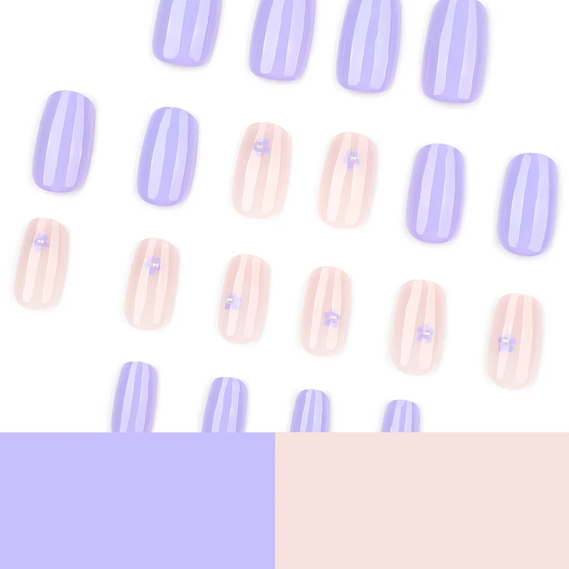 Artistic Nail Art with Floral Accent Stornfield