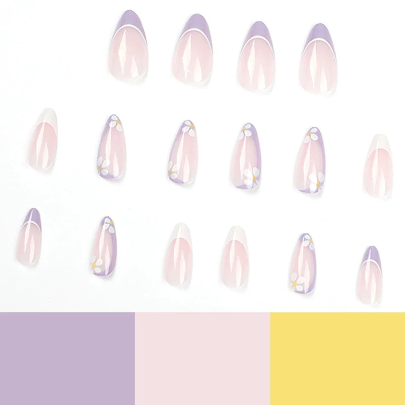 Artistic Nail Art with Floral Design Stornfield