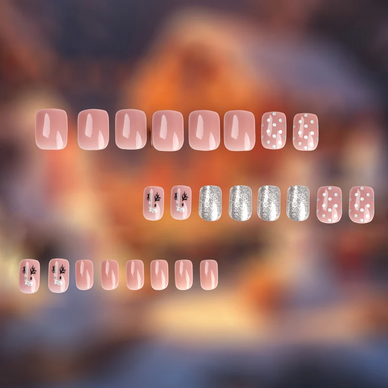 Artful Nail Art with Festive Accents Stornfield