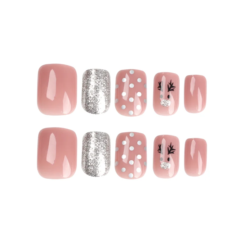 Artful Nail Art with Festive Accents Stornfield