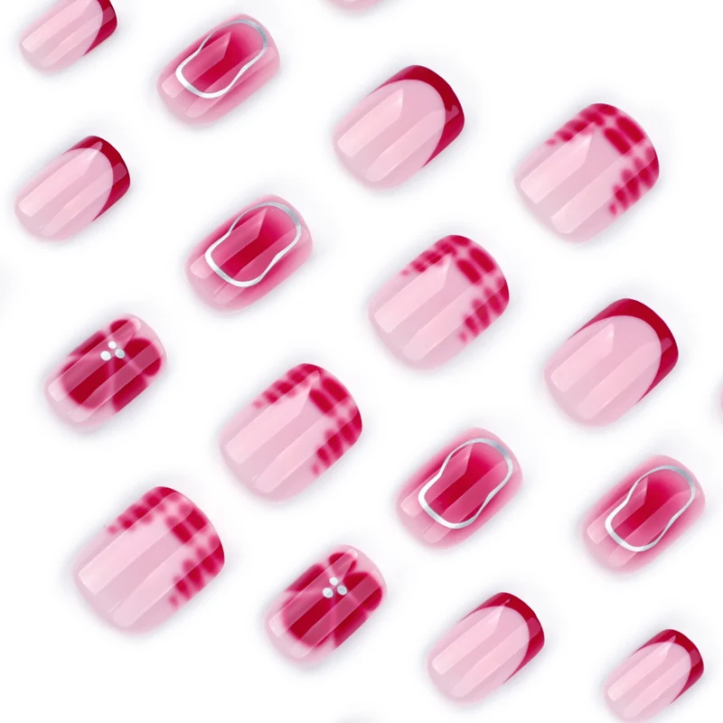 Artful nail art with gradient and glitter Stornfield