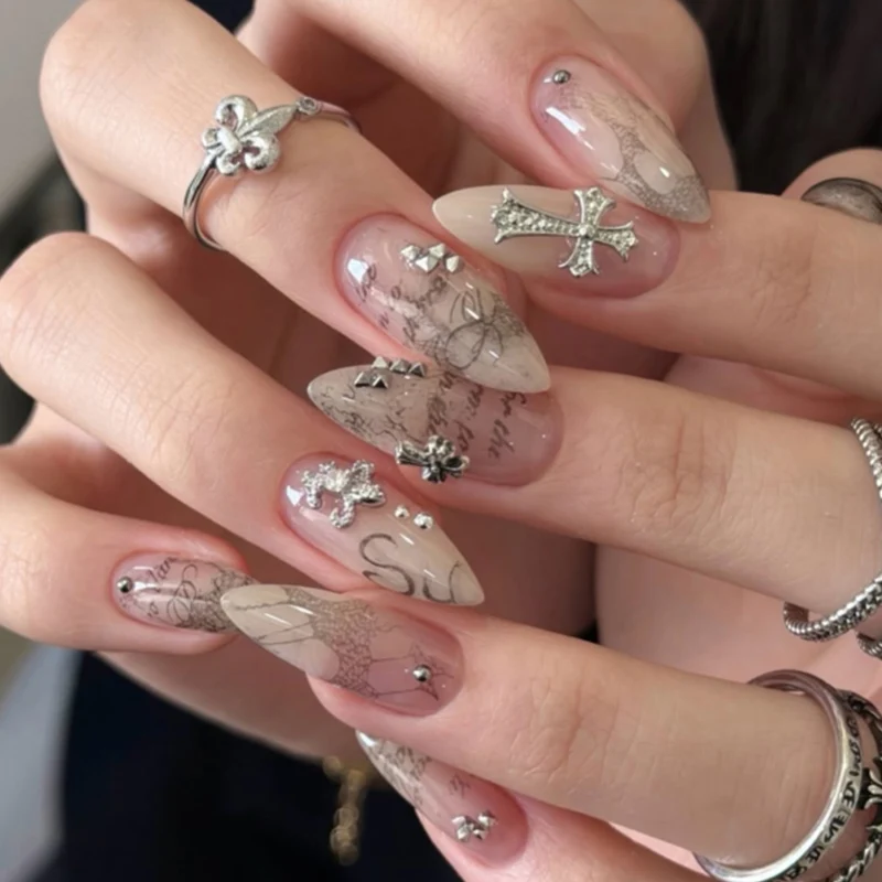Artful Nail Art with Exclusive Metal Decorations Stornfield