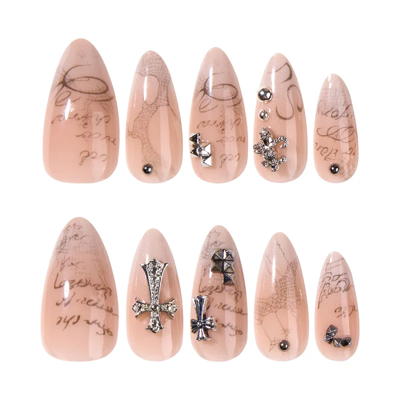 Artful Nail Art with Exclusive Metal Decorations Stornfield