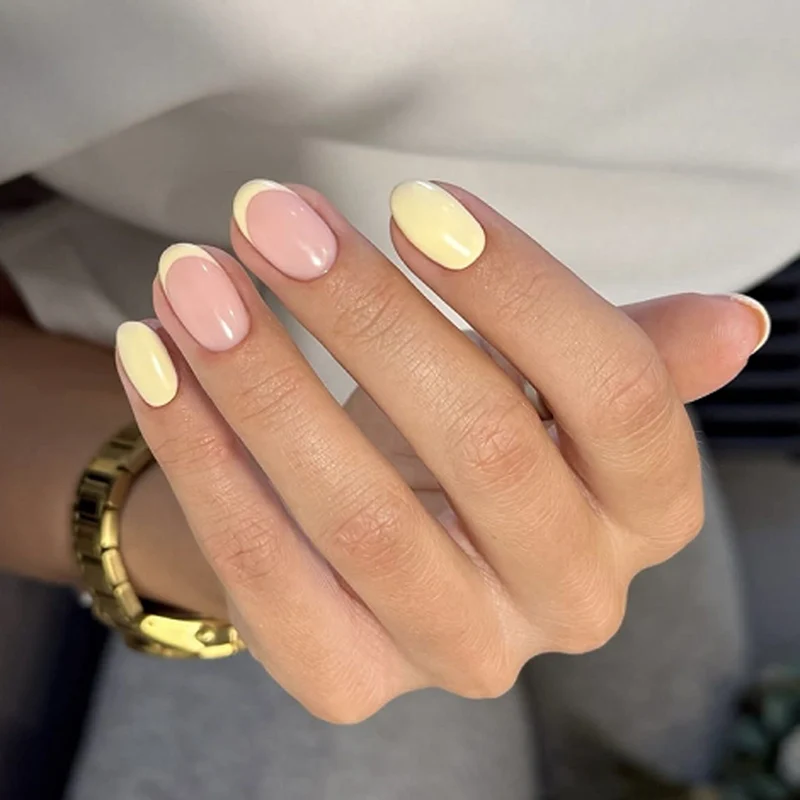 Artistic Nail Art with Elegant French Tip Stornfield
