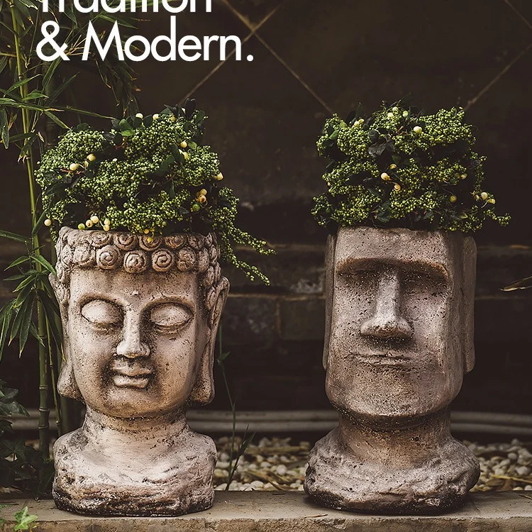 Dekorative Buddha-Statuette Karnz