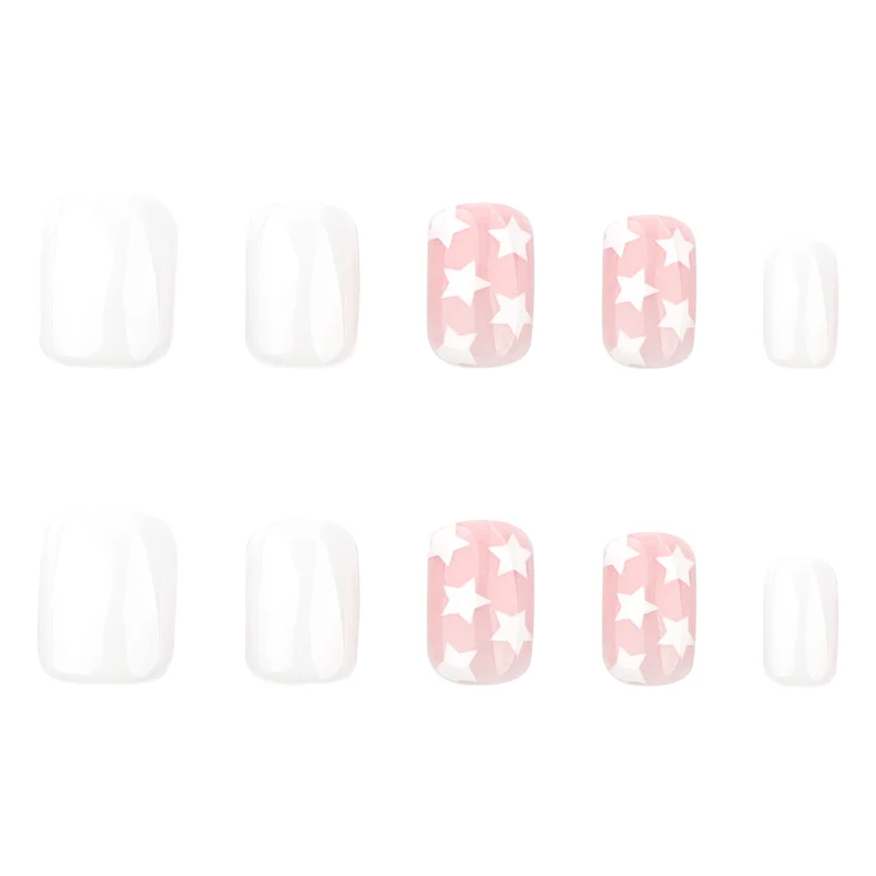 Artful Nail Art in Star Design Stornfield