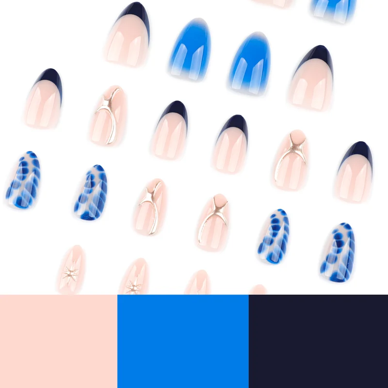 Artful Nail Art in Modern Watercolor Design Stornfield
