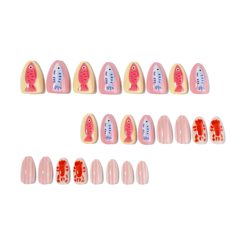 Artful Nail Art in Maritime Design Stornfield