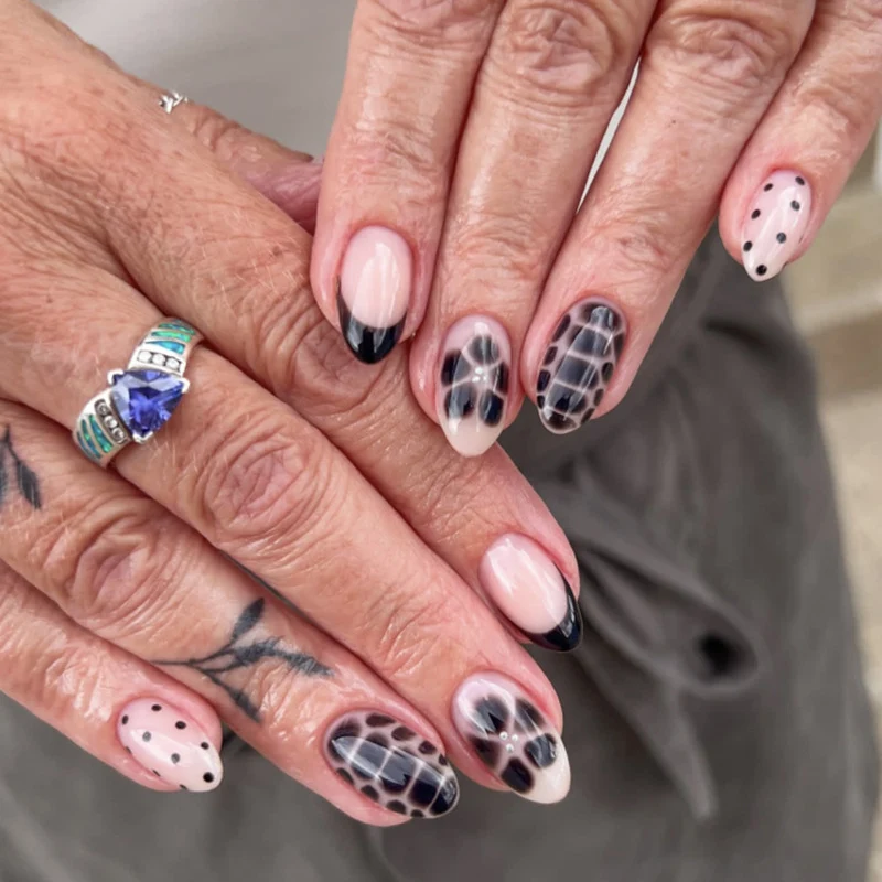Artistic Nail Art in Creative Design Stornfield