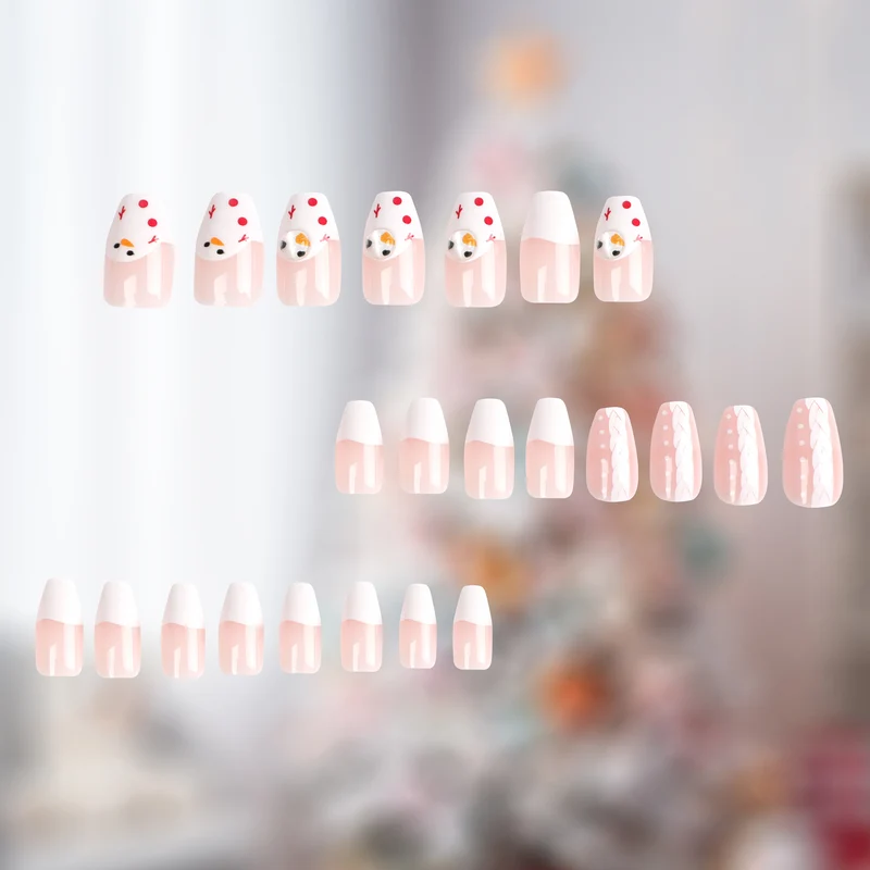 Artful Nail Art in Festive Winter Design Stornfield
