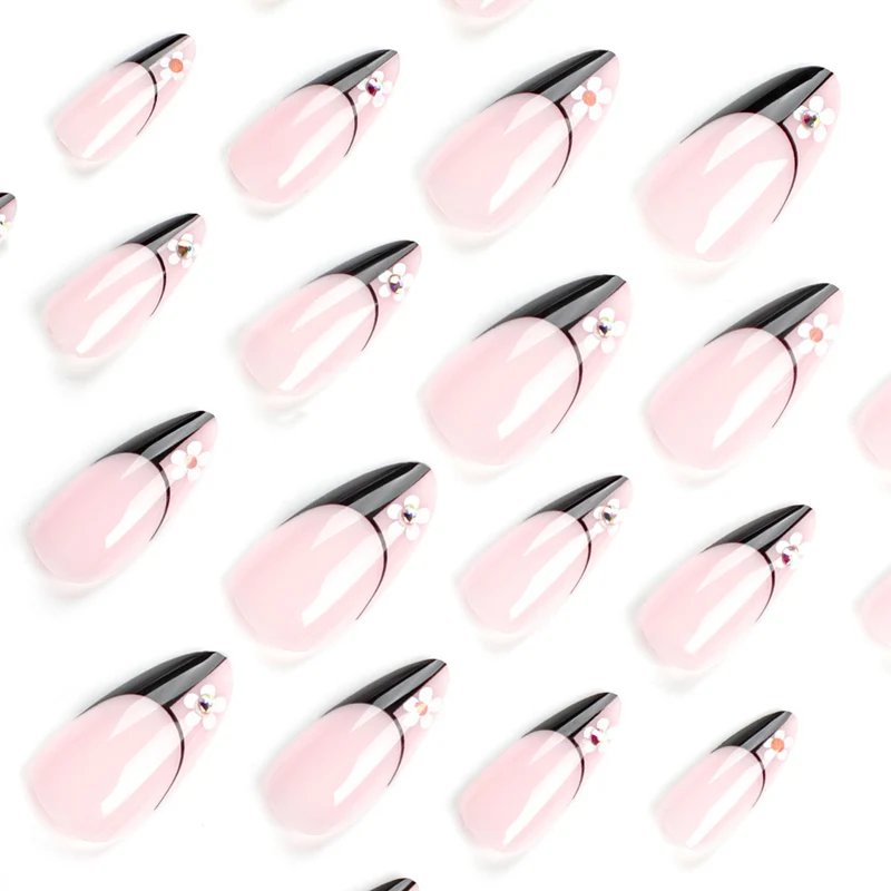 Artful nail art in elegant stiletto design Stornfield