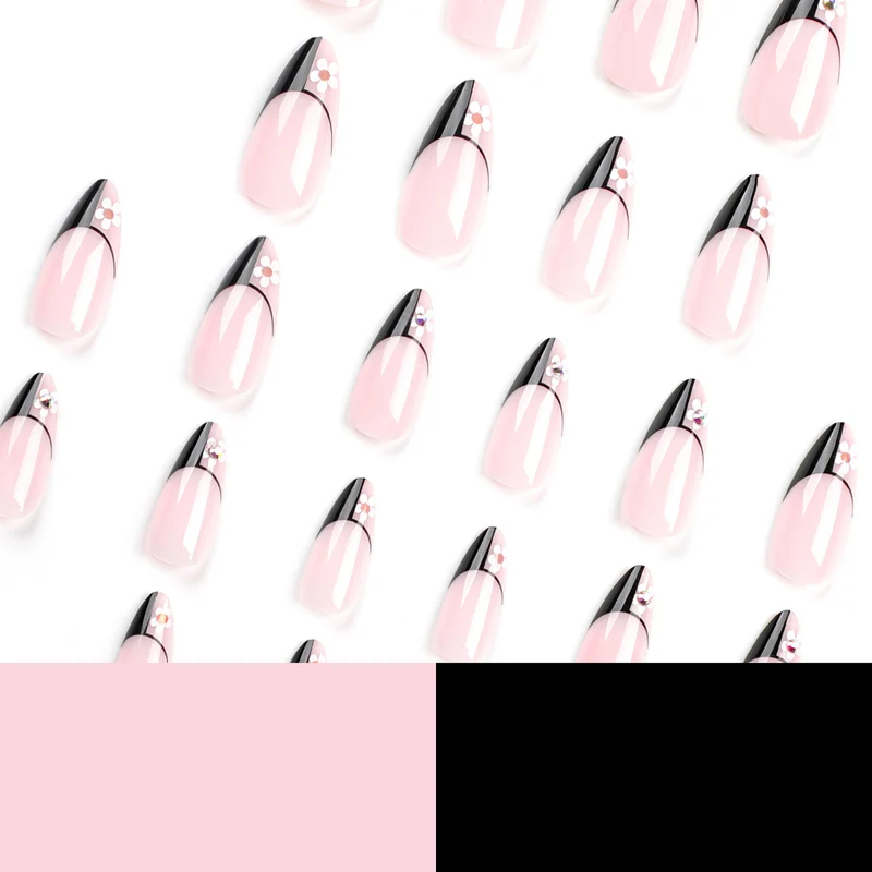 Artful nail art in elegant stiletto design Stornfield