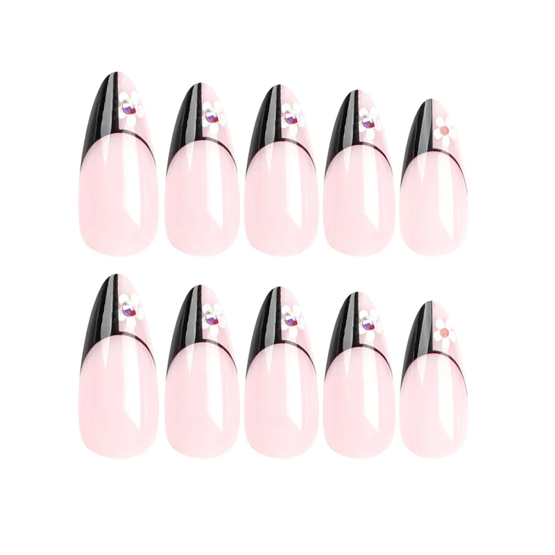 Artful nail art in elegant stiletto design Stornfield