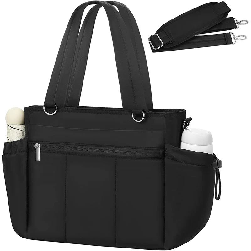 Multifunctional tote bag with insulating inner pocket Stornfield
