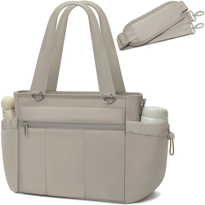Multifunctional tote bag with insulating inner pocket Stornfield