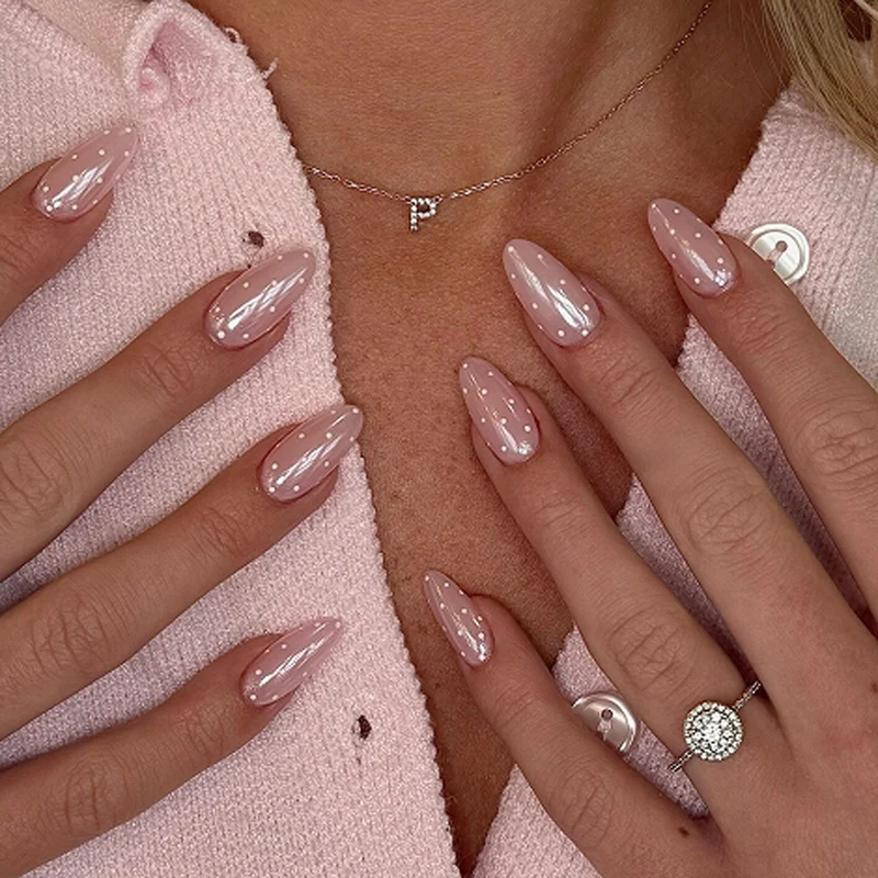 Artistic Nail Art in elegant Ombre design with glitter accents Stornfield