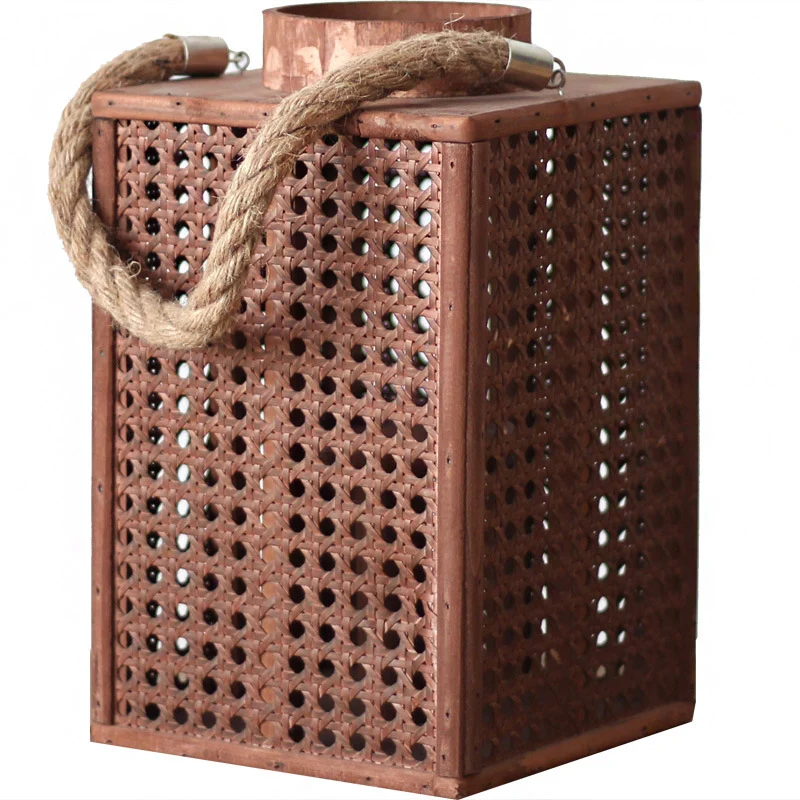Dekorativer Laternenhalter aus Naturmaterial Karnz