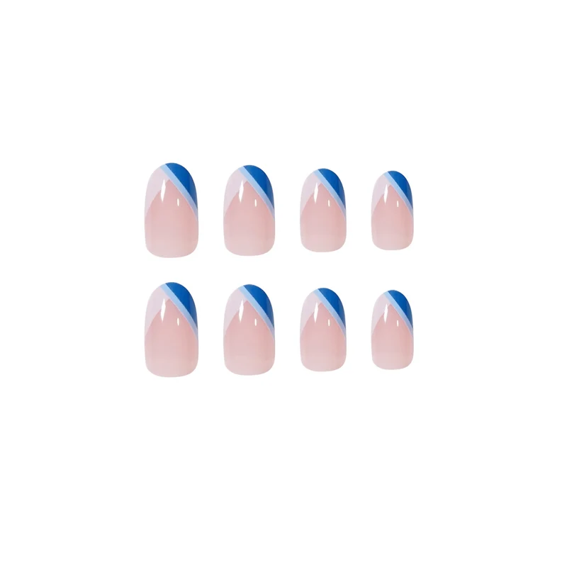 Artful Nail Art with Elegant Tips and Geometric Accents Stornfield