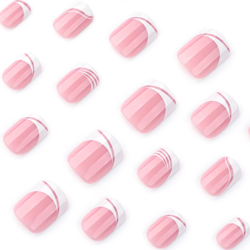 Artful Nail Art with Elegant Lines Stornfield