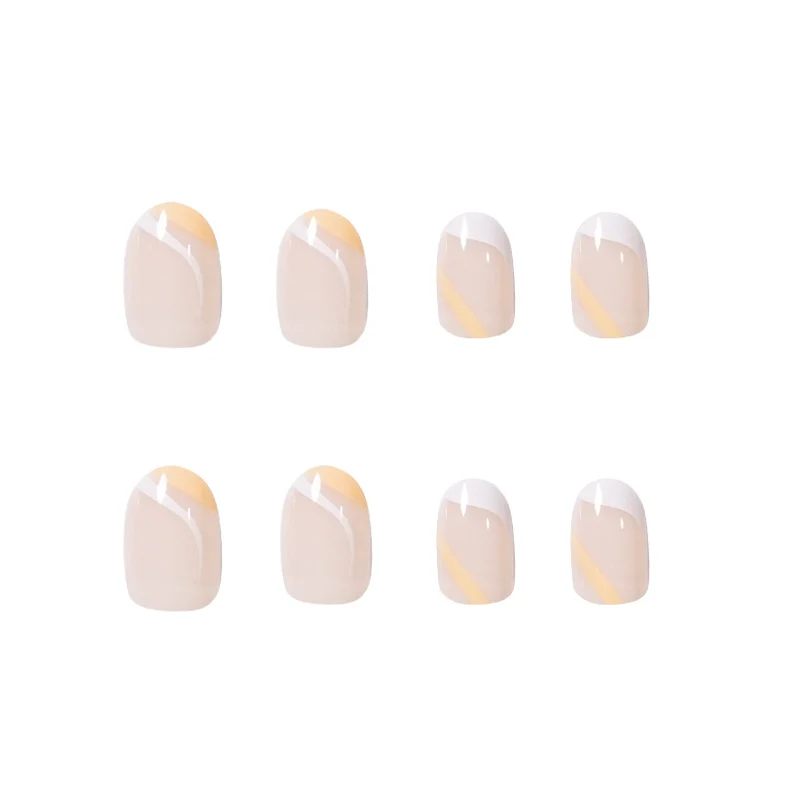 Artful Nail Art with Elegant French Tips and Creative Designs Stornfield