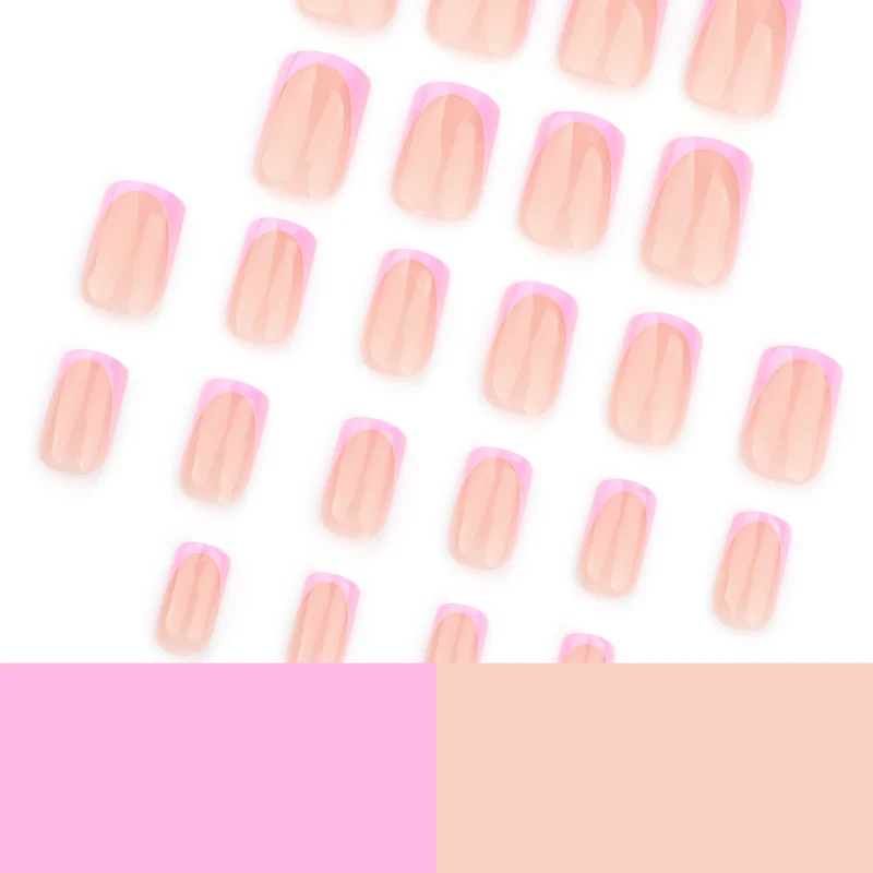 Artful Nail Art with Elegant French Tip Accents Stornfield