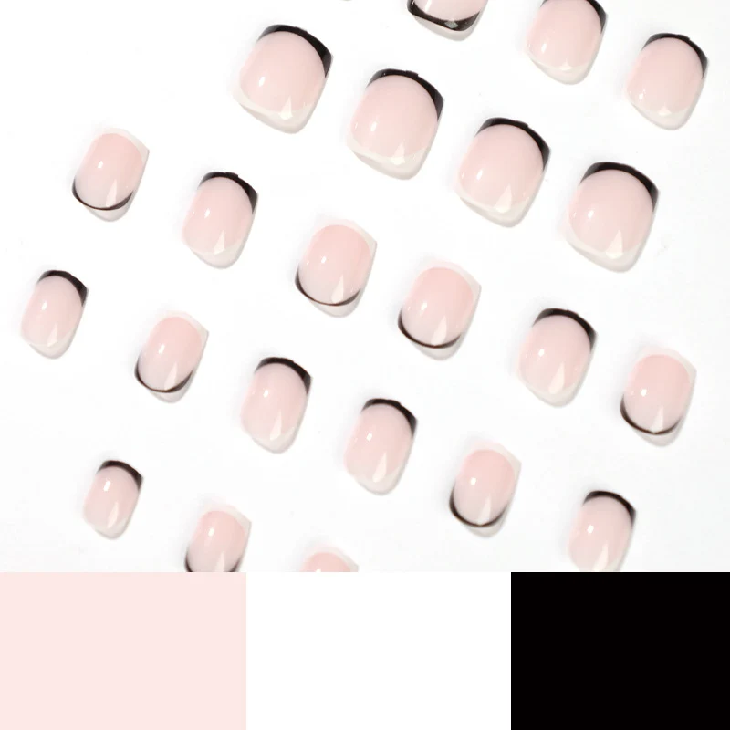 Artful nail art with elegant French tip designs Stornfield