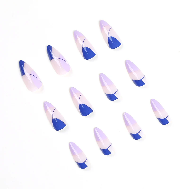 Artistic Nail Art with Elegant Color Gradients Stornfield