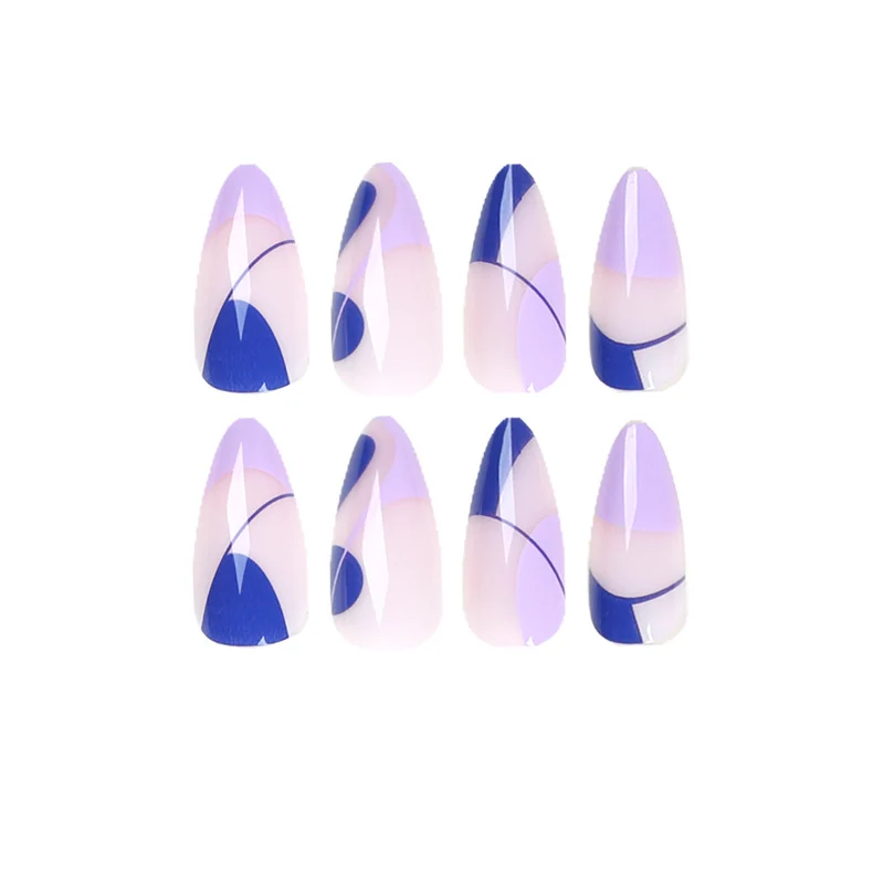 Artistic Nail Art with Elegant Color Gradients Stornfield