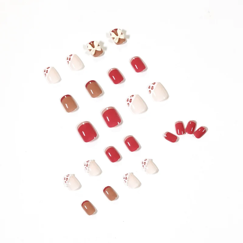 Artful nail art with elegant bow design Stornfield