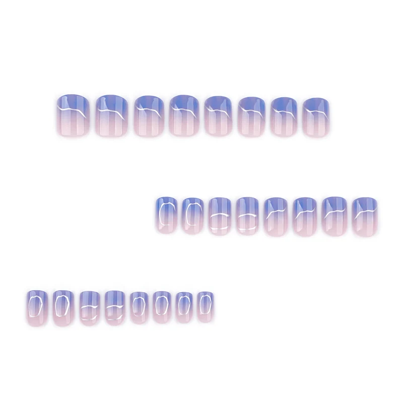 Artistic Nail Art with Elegant Ombre Design Stornfield