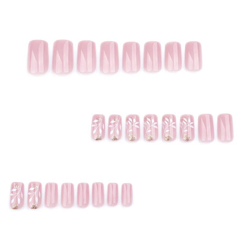 Artful nail art with elegant floral design Stornfield