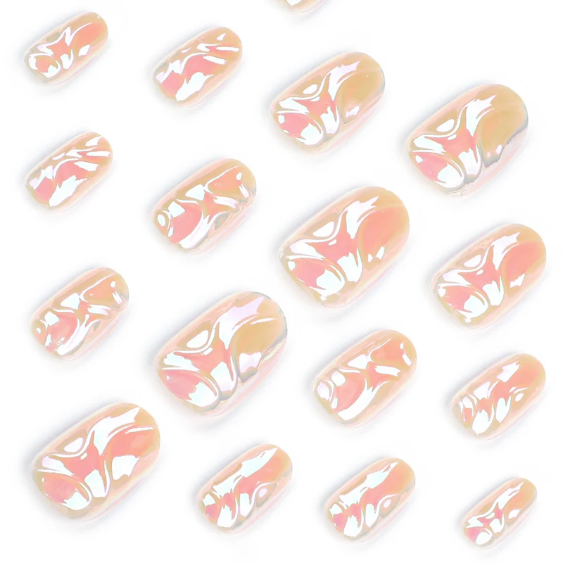 Artful nail art with unique holographic surface Stornfield