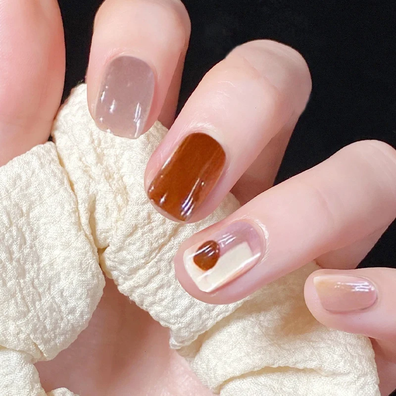Artful nail art with unique design elements Stornfield
