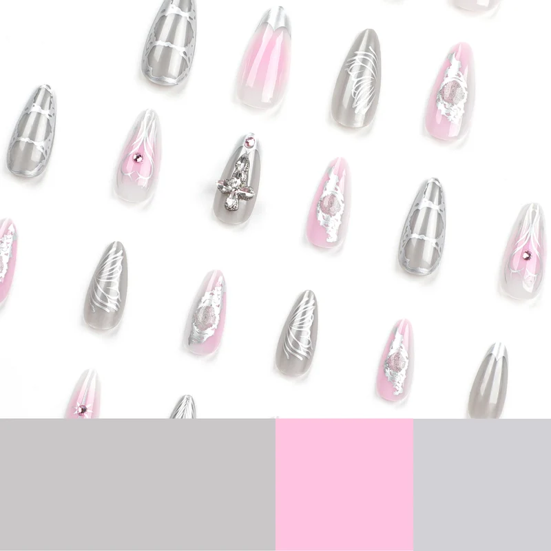 Artistic Nail Art with Noble Decorations Stornfield