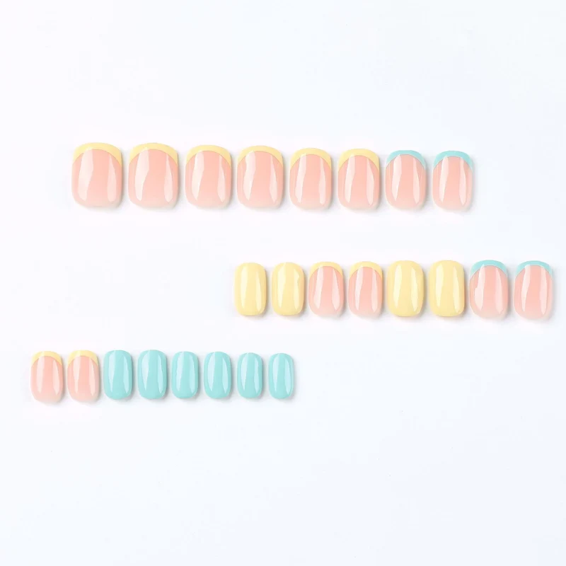 Artful Nail Art with Colorful Tips Stornfield