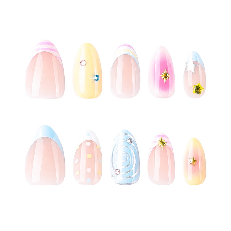 Artful Nail Art with Colorful Designs Stornfield