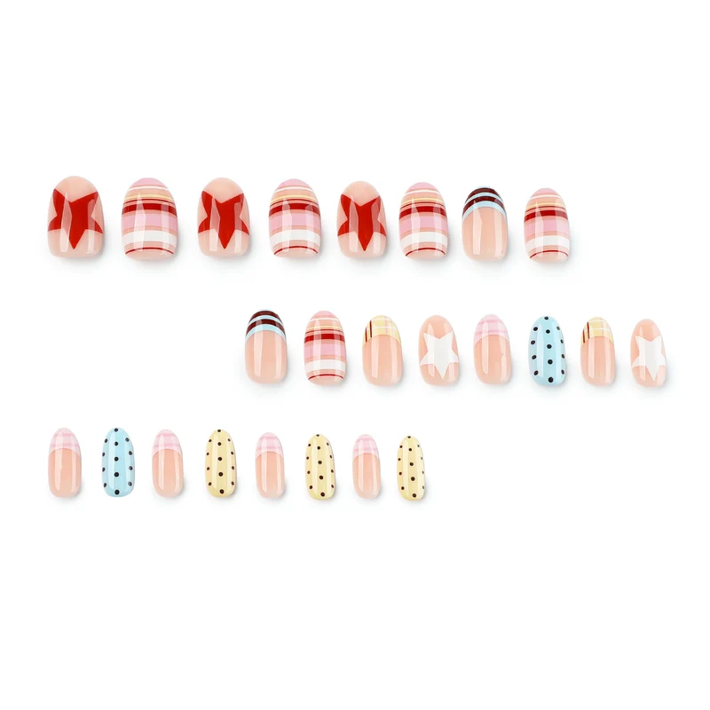 Artful Nail Art with Colorful Design Stornfield