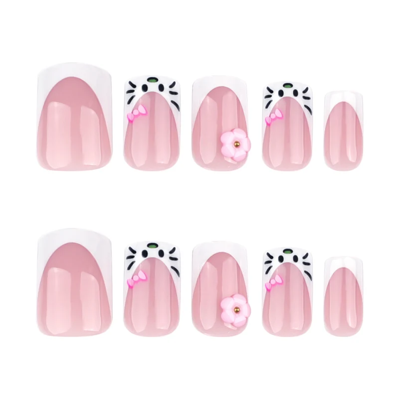 Artful Nail Art with Floral and Detail Decoration Stornfield