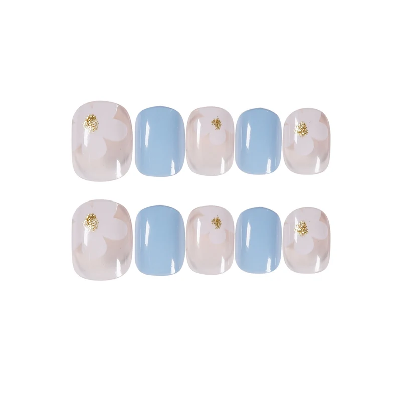 Artful Nail Art with Flower Decoration Stornfield