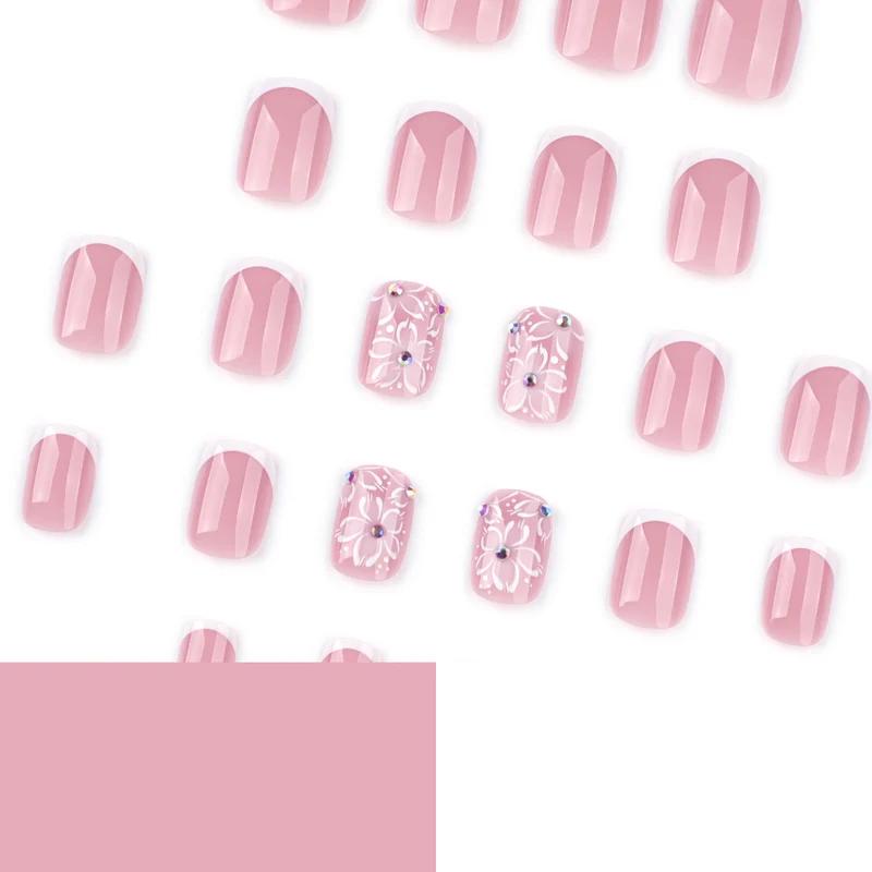 Artful Nail Art with Flower Design Stornfield