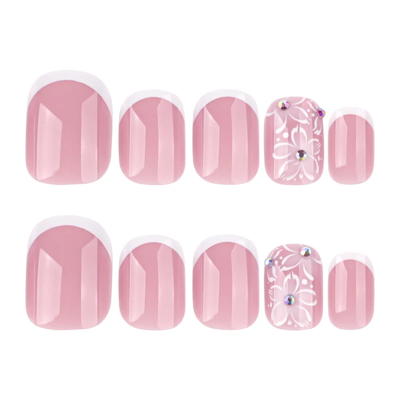 Artful Nail Art with Flower Design Stornfield