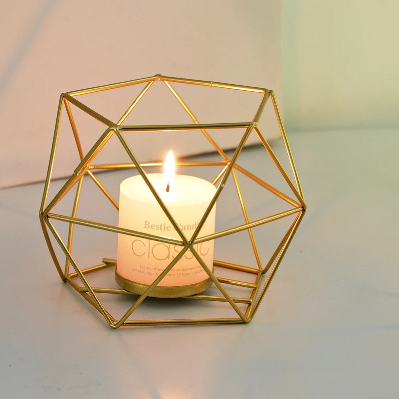 Geometrischer Kerzenhalter Karnz