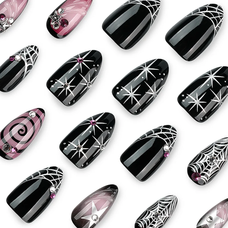 Artistic Halloween Nail Art Stornfield
