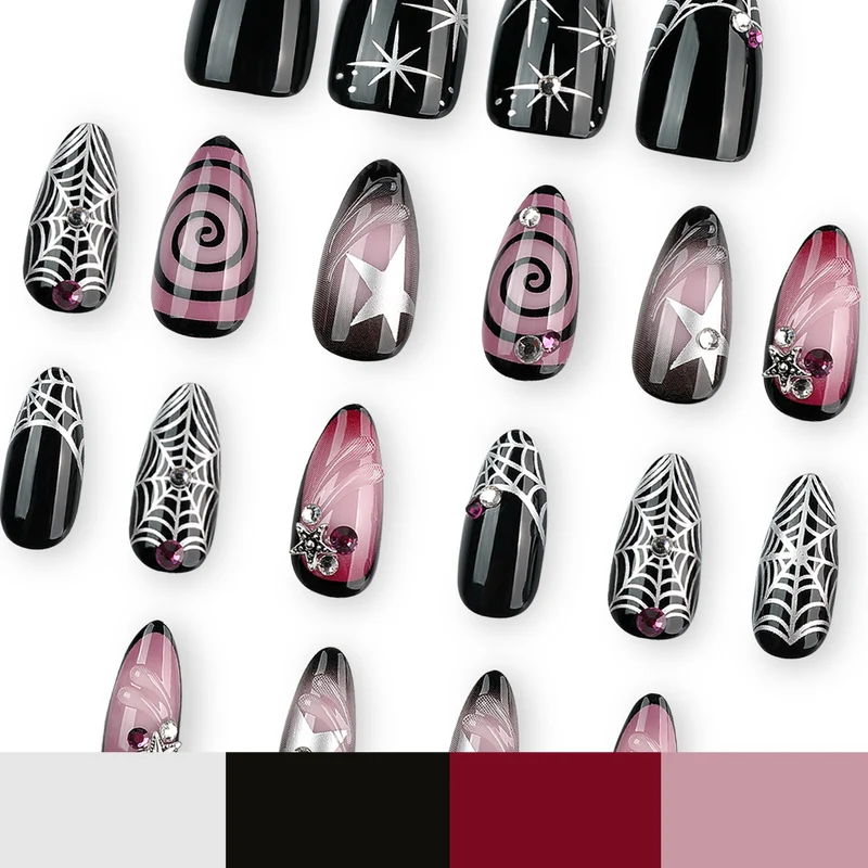 Artistic Halloween Nail Art Stornfield